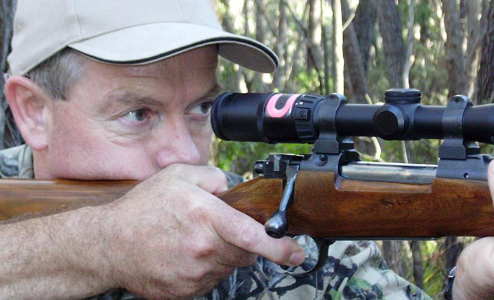 Shooting with both eyes open will work with almost any optical sight but is best with illuminated reticules.